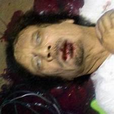 gheddafi dead