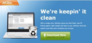 JetClean software per effettuare la pulizia del computer