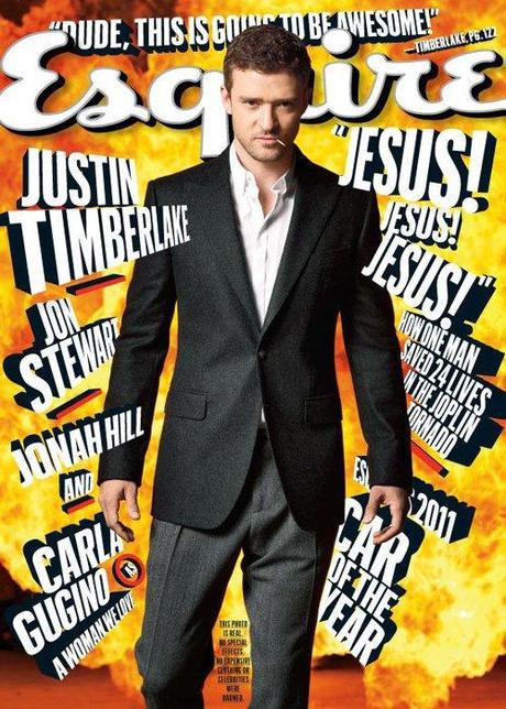 JUSTIN TIMBERLAKE in copertina su 