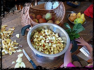 Marmellata di mele alle erbe aromatiche