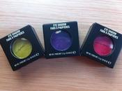M.A.C. Fall Colour Eyeshadows