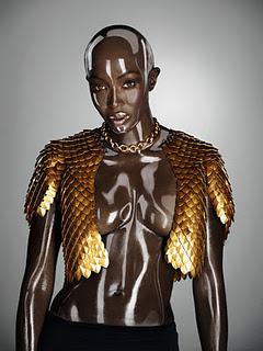 Naomi Campbell in versione Androide per Soon International #16