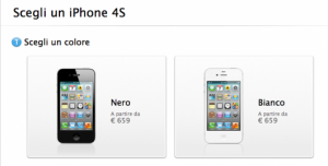 Iphone 4S, al via la prenotazione dall’italia tramite Apple