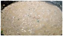 Risotto alla crema di gamberi…