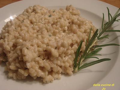 Orzotto al rosmarino