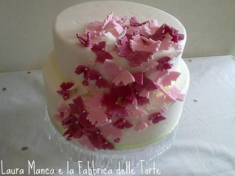 ...torta con le farlalle...