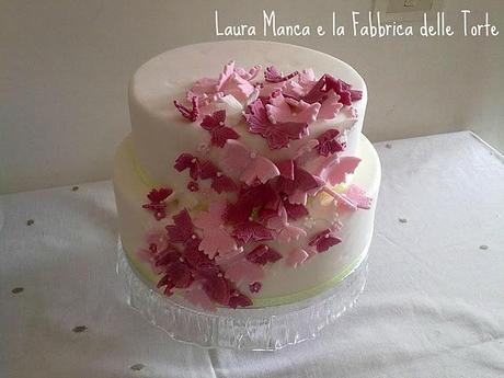 ...torta con le farlalle...