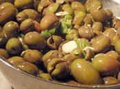 Alivi scacciati cunzati (olive schiacciate condite)!