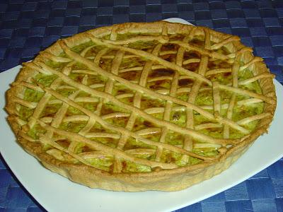 Crostata ricotta e pesto