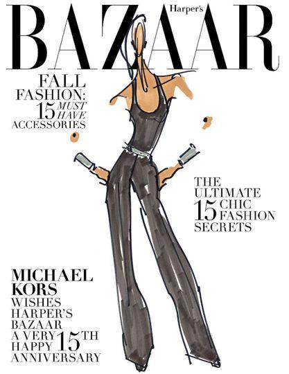 15 Copertine per Festeggiare il 15esimo Anniversario di Harper's Bazaar Russia