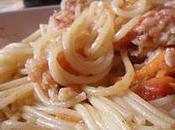 Spaghetti Persico insaporito