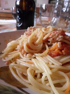 Spaghetti al Persico insaporito