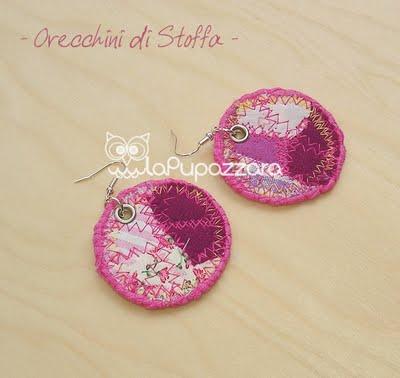 Earrings Pink