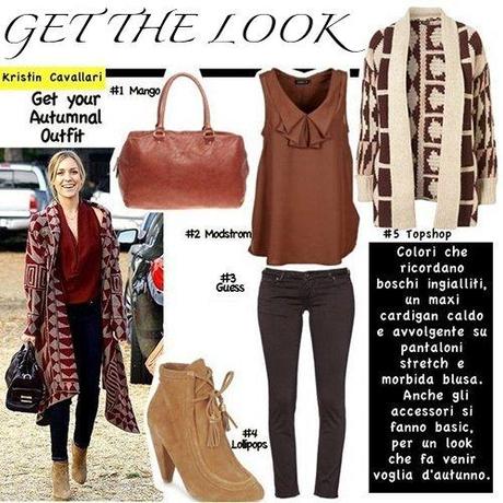 Get the look/ Kristin Cavallari in her autumnal outfit