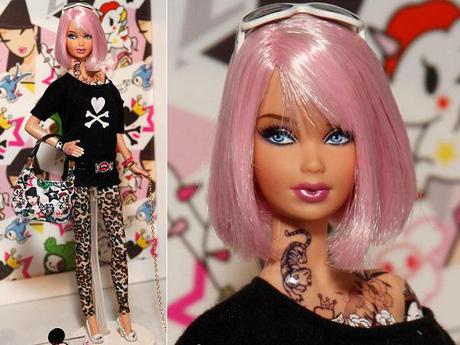 Barbie Tokidoki non piace alle femministe perché è troppo sexy con quel tatuaggio – a cura di Iannozzi Giuseppe