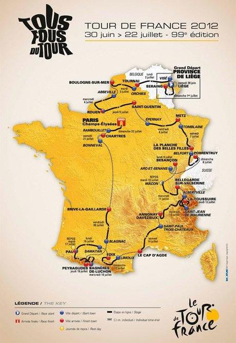 Tour de FRANCE 2012 : Presentazione