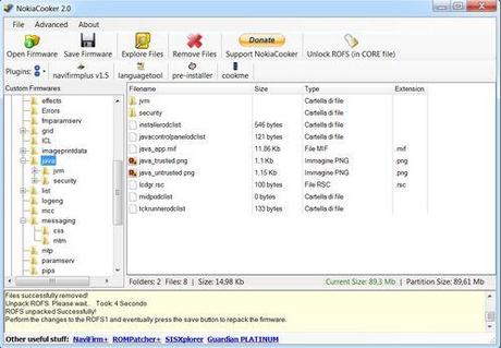 NokiaCooker v2.02 – Tool per la Crearezione di CFW