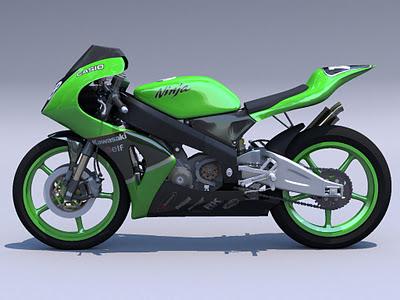 Racing Concepts - Kawasaki KR 250 racer (Moto3)