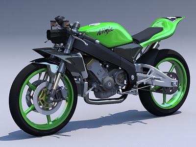 Racing Concepts - Kawasaki KR 250 racer (Moto3)