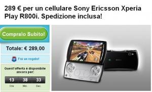 Sony Ericsson Xperia Play R800i : In offerta su Groupon!