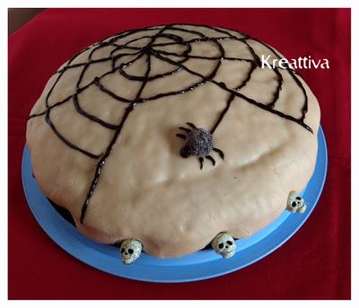 Torta cioccolosa per Halloween