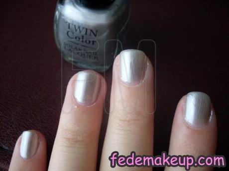 Review TWIN Color “gunmental silver to red” smalti che cambiano colore alla luce del sole