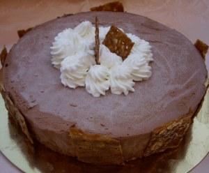 Cheesecake cioccolato fondente, nutella e rum (non cotto)