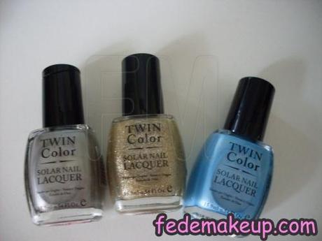 Review TWIN Color “Silver Glitter To Java” smalti che cambiano colore alla luce del sole