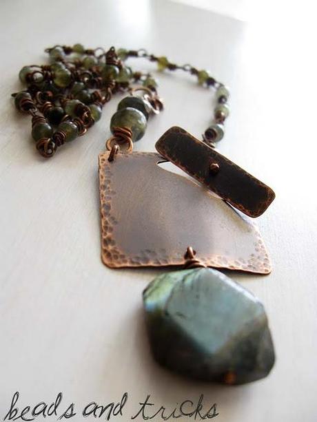 Newborn: labradorite e rame
