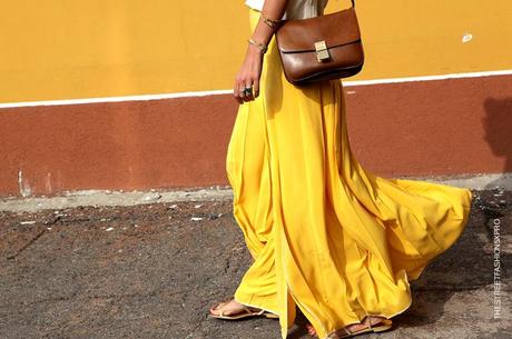 In the Street...Yellow #2, Milan & Paris