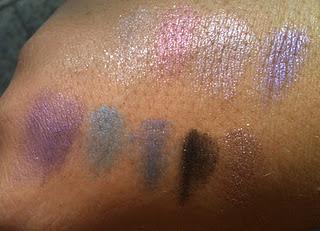 KIKO PIGMENT LOOSE EYESHADOW - SWATCHES