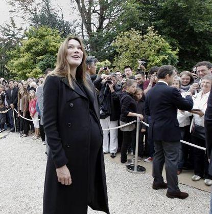 E’ nata giulia!La figlia della coppia Bruni-Sarkozy