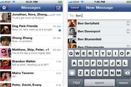 facebook messenger 600x400 450x300 Facebook Messenger per iPhone, Android e BlackBarry | Recensione