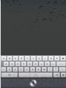 Esclusivo : Immagine Di Siri Su iPad ! Vero o Fotomontaggio ?
