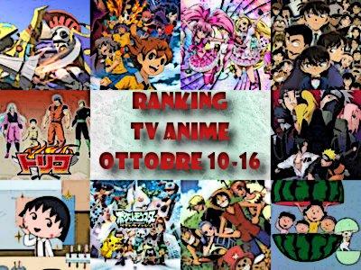 Ranking, Anime, Ottobre, TV Japan