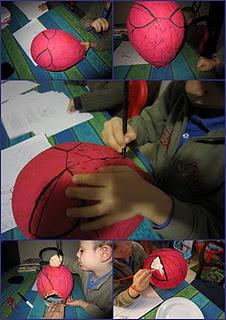 Spider-man . . . Art Attack