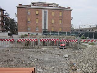 Il biciparco del piazzale della stazione di Fidenza