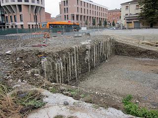 Il biciparco del piazzale della stazione di Fidenza