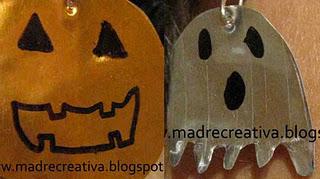 Halloween: orecchini fai da te