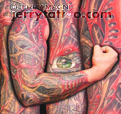 PATTERNS DA FOLLIA NEI TATUAGGI DI JERRY MAGNI