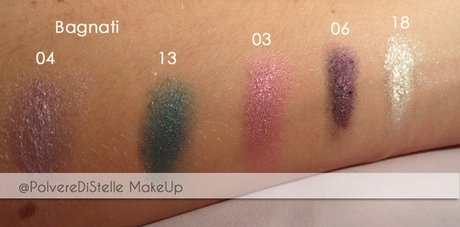 Haul & Swatches :Pigment Loose Eyeshadows - KIKO