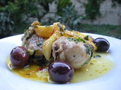 Tajine di Pollo con Olive e Limone Confit