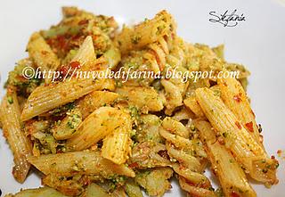 Pasta con 'nduja e broccolo calabrese