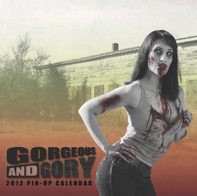 Gorgeous & Gory: Zombie Pinup Calendar 2012