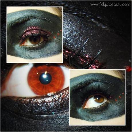 Gothic make up for Halloween