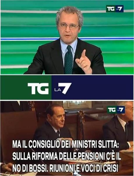 Nuovo record per il Tg La7 di Mentana