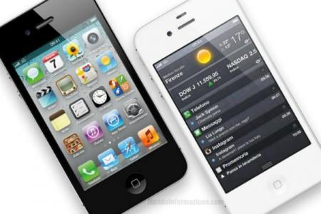Apple iPhone 4S Bianco Nero 450x300 iPhone 4S: Gli store saranno aperti dalle 8:00 di venerdì 28 Ottobre