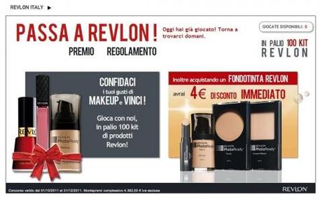 passa a revlon concorso revlonitaly