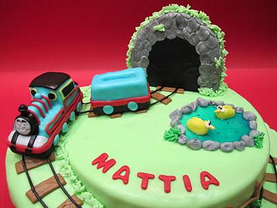 Trenino Thomas Cake