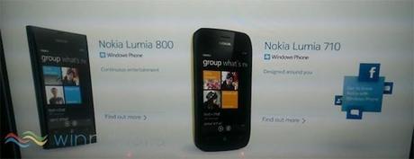 Nokia Lumia 800 & Nokia Lumia 710 : Ecco in anteprima gli smartphone Nokia Windows Phone!